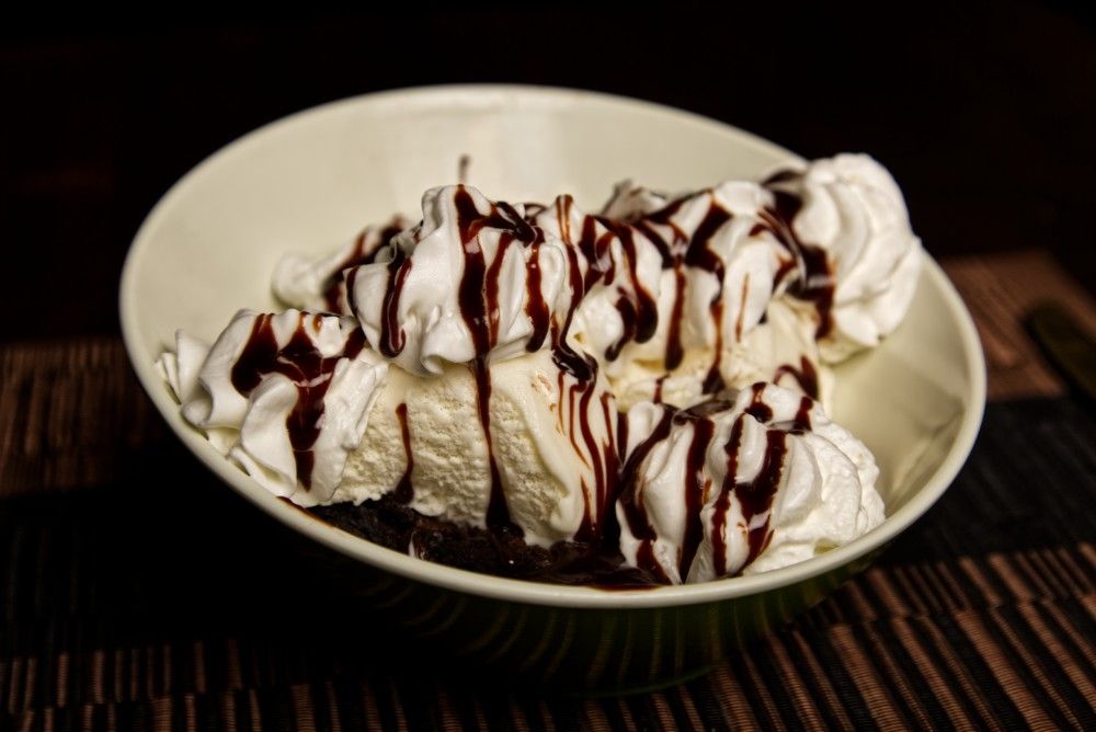 Ghirardelli brownie sundae